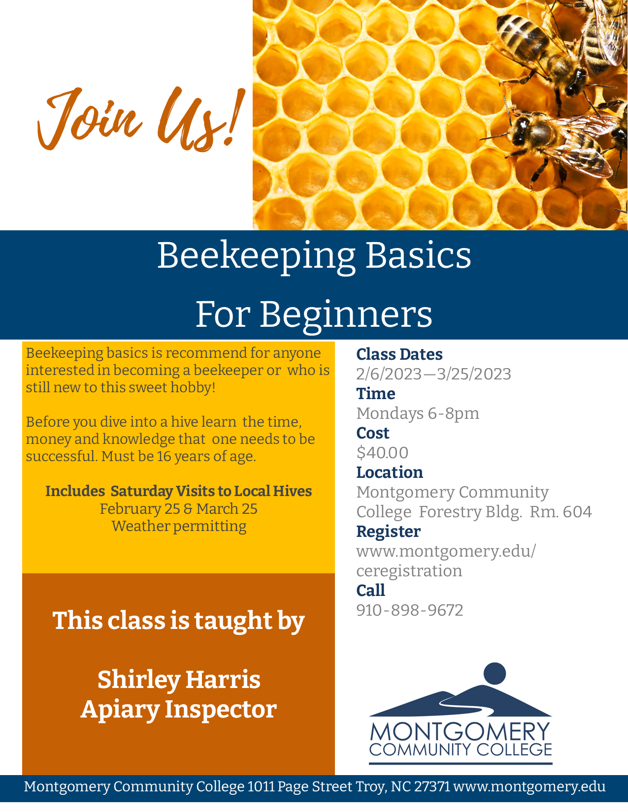 Montgomery County Beekeepers Association Montgomery County Beekeepers Official Website